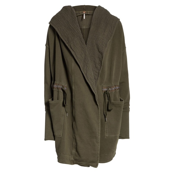 Free People Jackets & Blazers - Free People Studio City Cardigan Hoodie Sz XS NWT